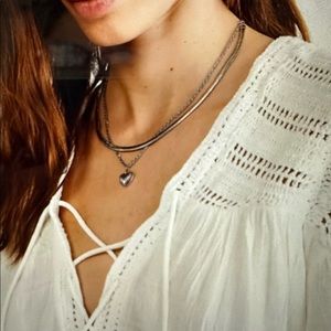 Free People White Mini Dress